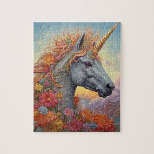 Mooie Unicorn Legpuzzel (Verticaal)