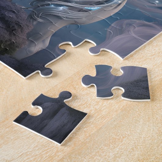 Mooie Unicorn Legpuzzel (Zijkant)