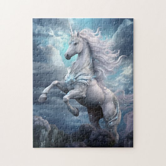 Mooie Unicorn Legpuzzel (Verticaal)