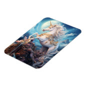 Mooie Unicorn Magneet (Linkerzijde)