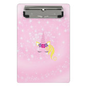 Mooie Unicorn Mini Klembord (Voorkant)