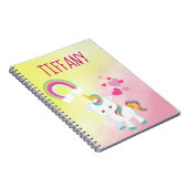 Mooie Unicorn Notitieboek (Rechterzijde)