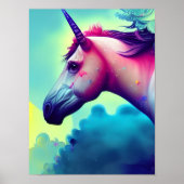 Mooie Unicorn Poster (Voorkant)