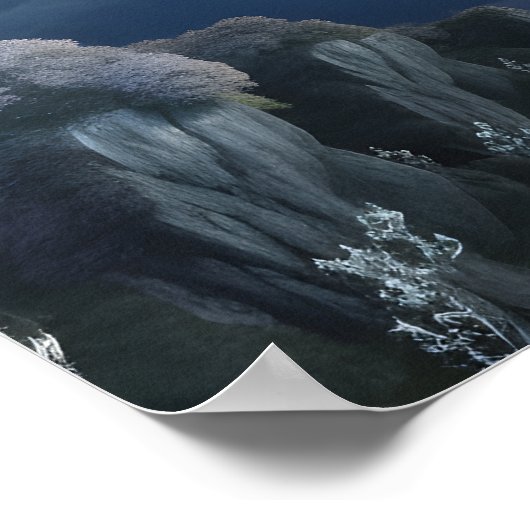 Mooie Unicorn Poster (Hoek)