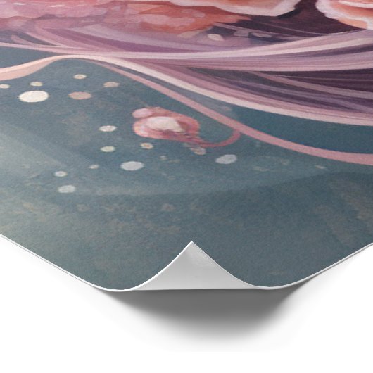 Mooie Unicorn Poster (Hoek)