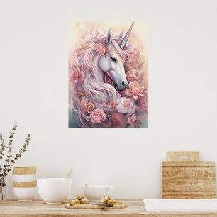 Mooie Unicorn Poster