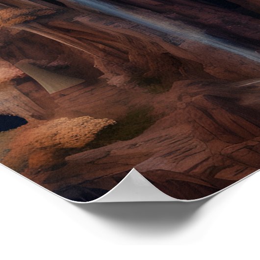 Mooie Unicorn Poster (Hoek)