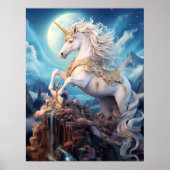 Mooie Unicorn Poster (Voorkant)