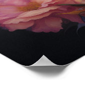 Mooie Unicorn Poster (Hoek)