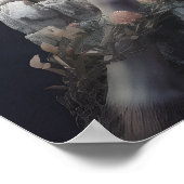 Mooie Unicorn Poster (Hoek)