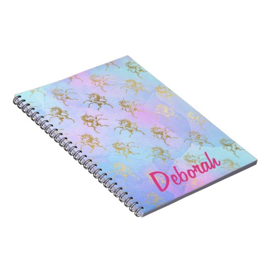 Mooie Unicorns Notitieboek (Rechterzijde)