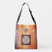 Mooie unieke monogrammcum-Canvas tas (Achterkant)
