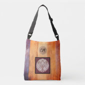 Mooie unieke monogrammcum-Canvas tas (Voorkant)