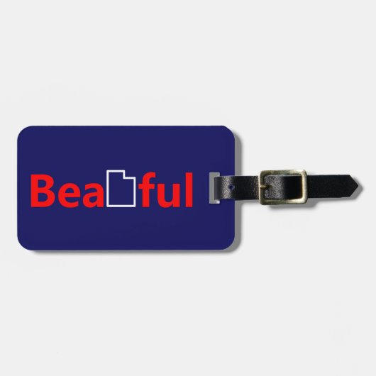 Mooie Utah Bagagelabel (Voorkant horizontaal)