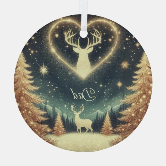 Mooie vader kerstversiering, personaliseren naam glas ornament (Achterkant)