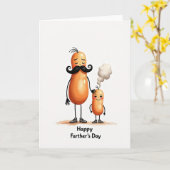 Mooie Vaderdag Afbeeldingskaart Kaart (Gele Bloem)