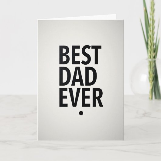 Mooie Vaderdag Canvas Kaart (Voorkant)