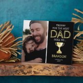 Mooie Vaderdag Foto Plaquette Fotoplaat (Zijkant)