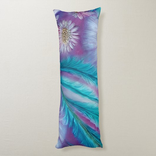 Mooie vaders en bloemen lichaamskussen (Achterkant (Verticaal))