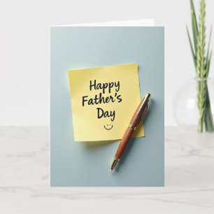 Mooie vadersdag briefpapier kaart