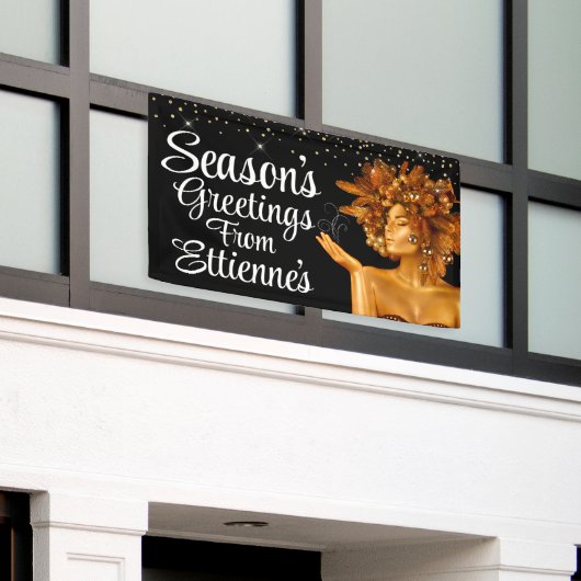 Mooie Vakantie Banner (Buitenkant Gebouw)