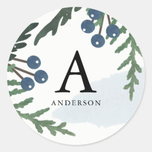 Mooie vakantie - Monogrammed Sticker