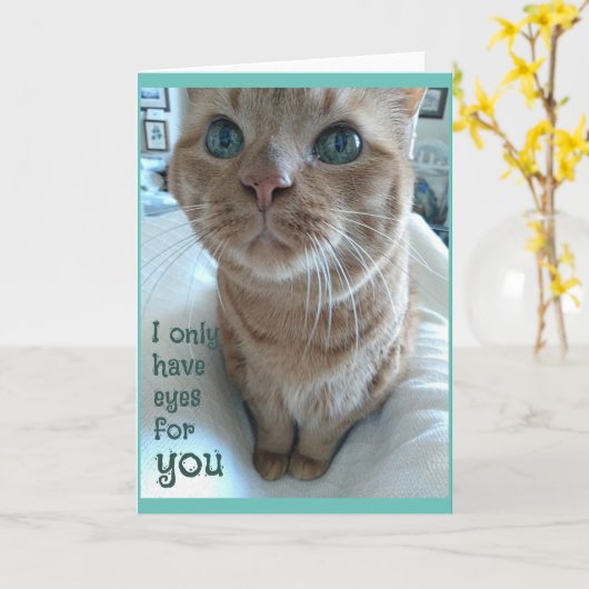 Mooie Valentijn Kaart (Gele Bloem)