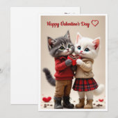 Mooie Valentijnkaart – Tom & Luna Feestdagenkaart (Voorkant / Achterkant)