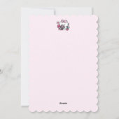 Mooie Valentijnsdag kat ontwerp – Kattenliefde Feestdagenkaart (Achterkant)