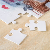 Mooie Valentijnsdag stekelvarkens Legpuzzel (Zijkant)