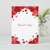 Mooie Valentijnsdag, Trouw Uitnodiging (Staand voorkant)