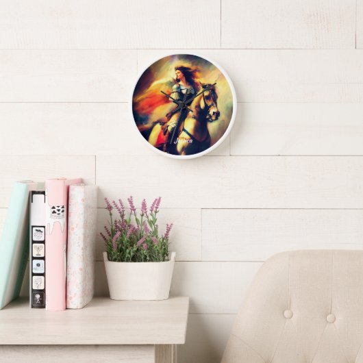 Mooie Valkyrie te paard (Leeskamer)