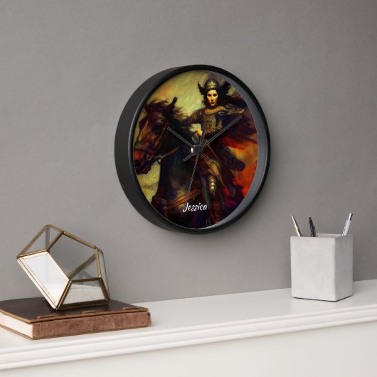 Mooie Valkyrie te paard (Kantoor)