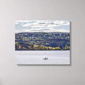 Mooie vallei canvas afdruk
