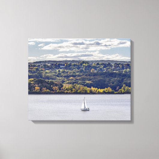 Mooie vallei canvas afdruk (Voorkant)
