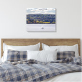 Mooie vallei canvas afdruk (Insitu (Slaapkamer))