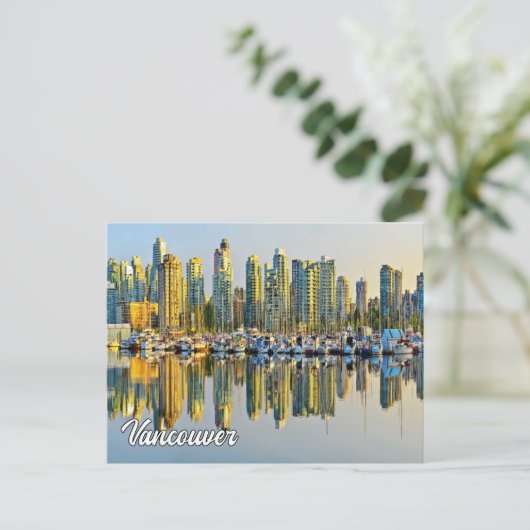 Mooie Vancouver, British Columbia, Canada Briefkaart (Staand voorkant)