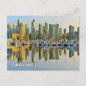 Mooie Vancouver, British Columbia, Canada Briefkaart (Voorkant)
