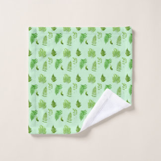 Mooie varens schilderijen bad handdoek