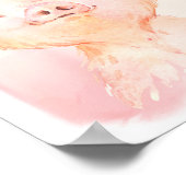 Mooie varkensprint poster (Hoek)