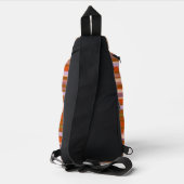 Mooie Veelkleurige modieuze horizontale lijnen Sling Bag (Achterkant)