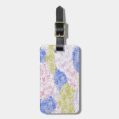 Mooie velden van brandkranen bagagelabel (Voorkant verticaal)