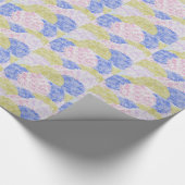 Mooie velden van brandkranen cadeaupapier (Hoek)