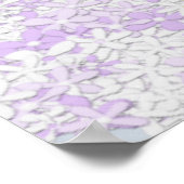 Mooie velden van brandkranen poster (Hoek)