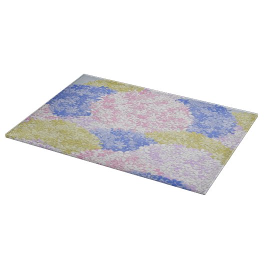 Mooie velden van brandkranen snijplank (Hoek)