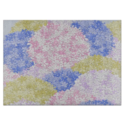 Mooie velden van brandkranen snijplank (Voorkant)