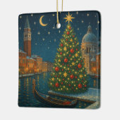 mooie venetiaanse kerst keramisch ornament (Links)