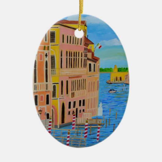 Mooie Venetië 2 Keramisch Ornament (Voorkant)