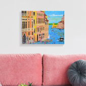 Mooie Venetië Canvasprint Canvas Afdruk (Insitu (Woonkamer))