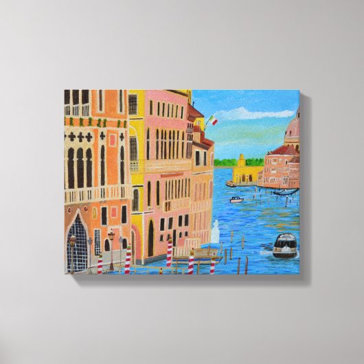 Mooie Venetië Canvasprint Canvas Afdruk (Voorkant)